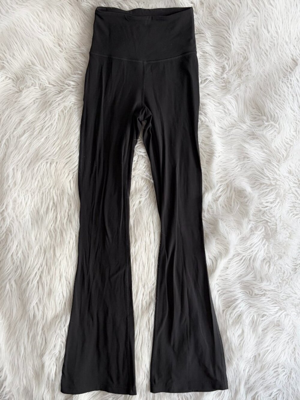 Lululemon Black High Waist Flare Leggings Size 0